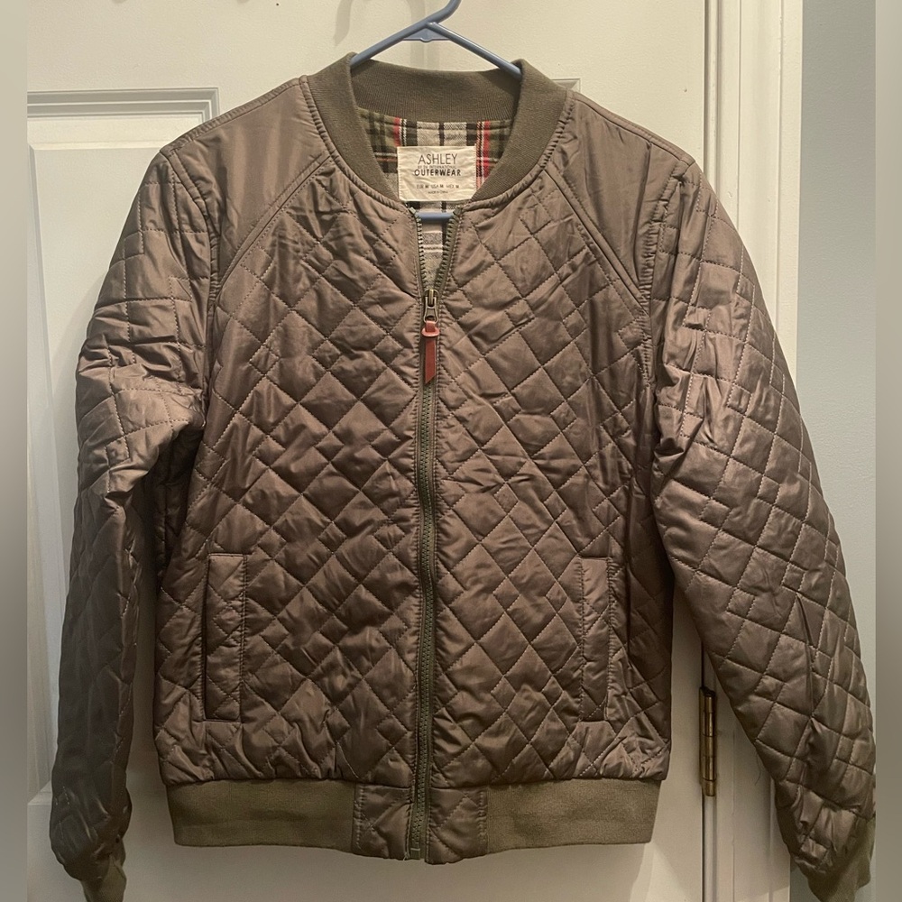 Ashley by 26 International Quilted Bomber Jacket